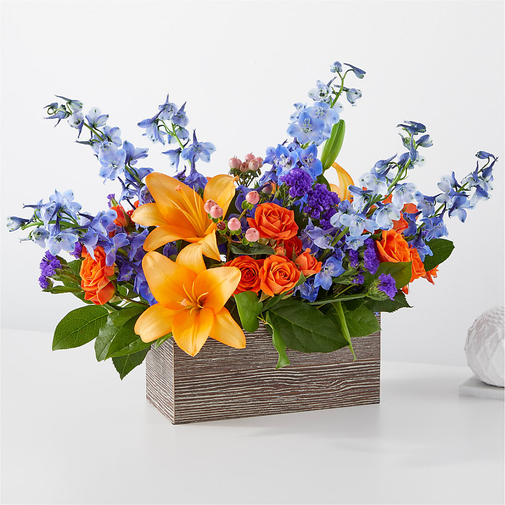 Radiant Citrus Box Bouquet – North Shore Weddings And Flowers, Kahuku HI