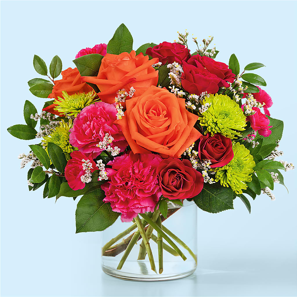 Colorful Carnival Bouquet – North Shore Weddings And Flowers, Kahuku HI