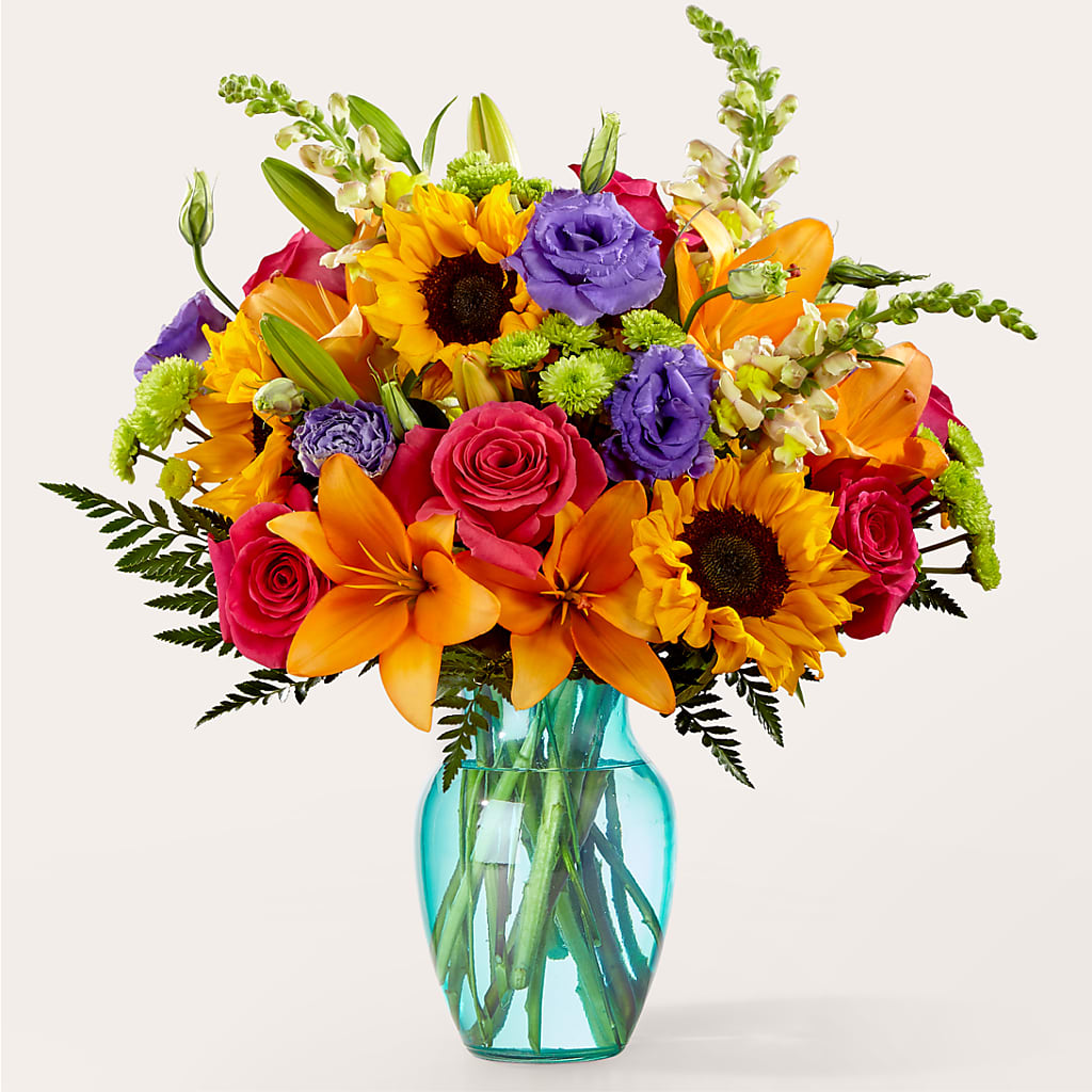 Double Rainbow Bouquet – North Shore Weddings And Flowers, Kahuku HI