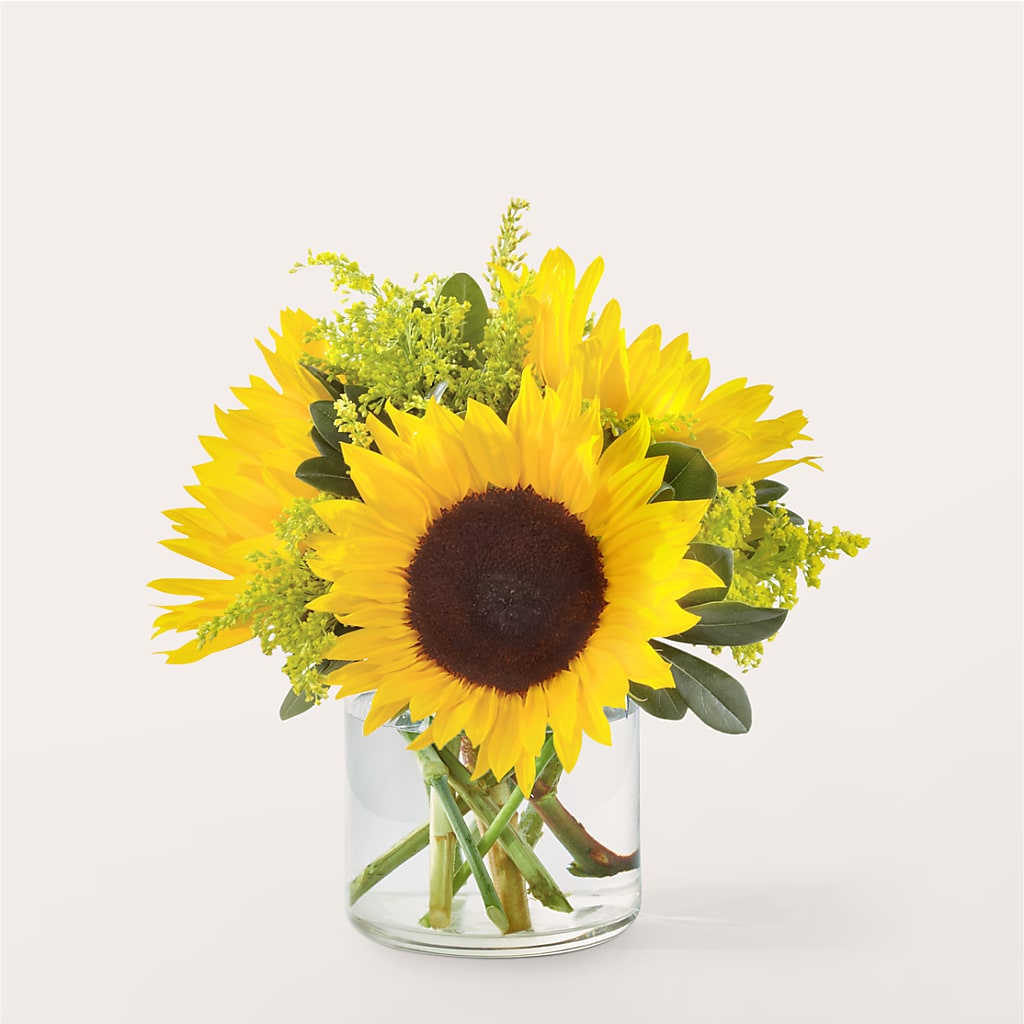 Beaming Sunflower Bouquet – North Shore Weddings And Flowers, Kahuku HI