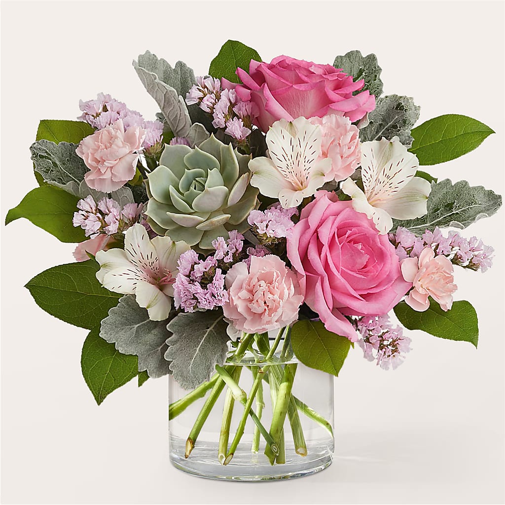 Dusty Rose Bouquet – North Shore Weddings And Flowers, Kahuku HI