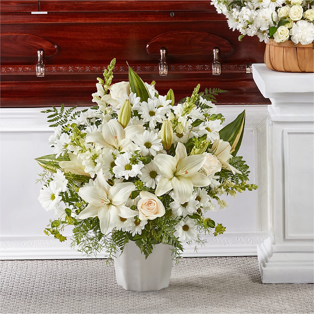 Thoughts of Tranquility Floor Basket – North Shore Weddings And Flowers, Kahuku HI