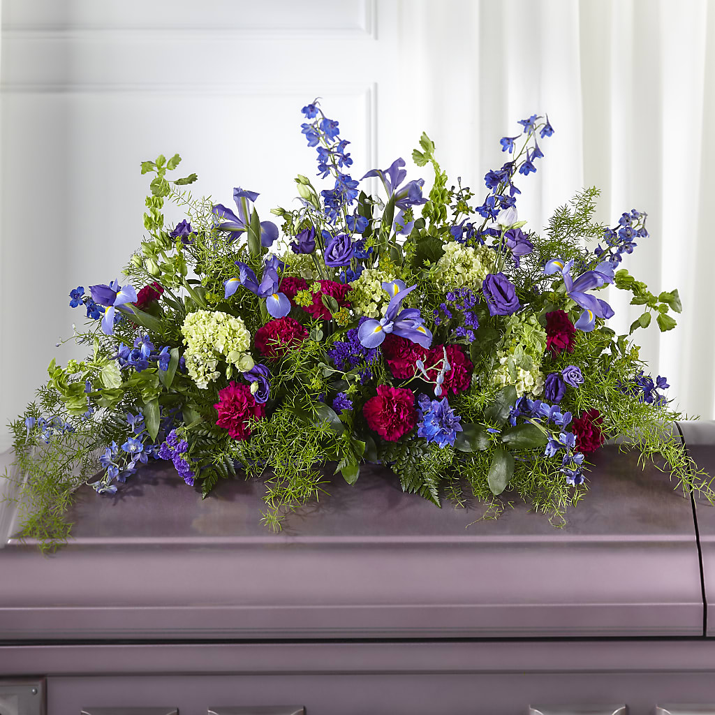 Always Treasured Casket Spray – North Shore Weddings And Flowers, Kahuku HI