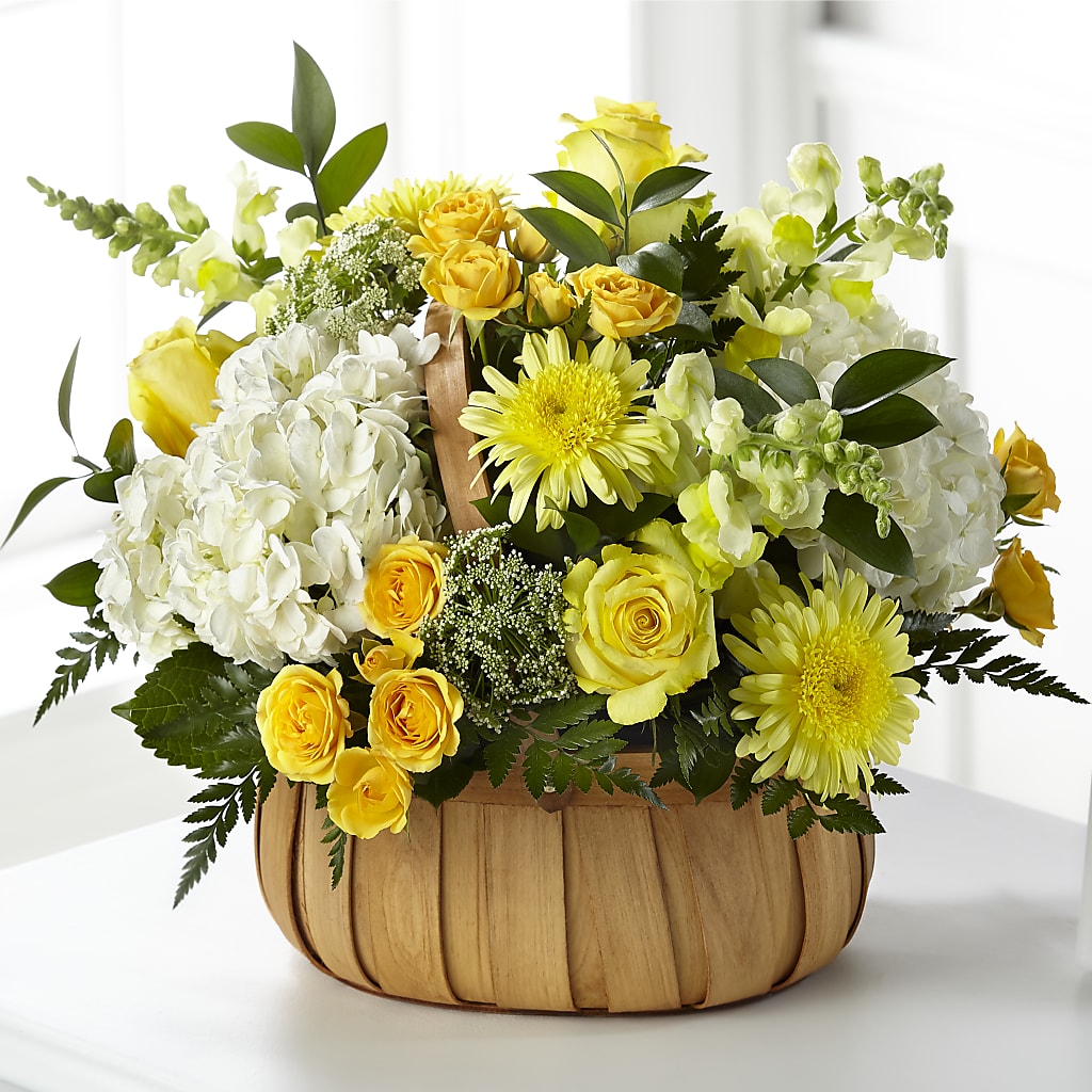 Rustic Remembrance Basket – North Shore Weddings And Flowers, Kahuku HI