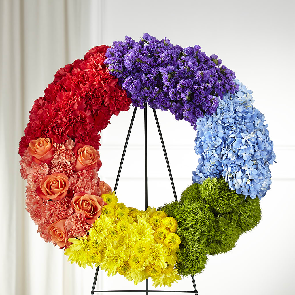 Circle of Love Wreath – North Shore Weddings And Flowers, Kahuku HI