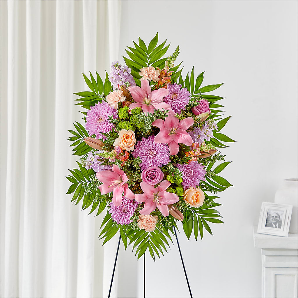 Love & Light Standing Spray – North Shore Weddings And Flowers, Kahuku HI