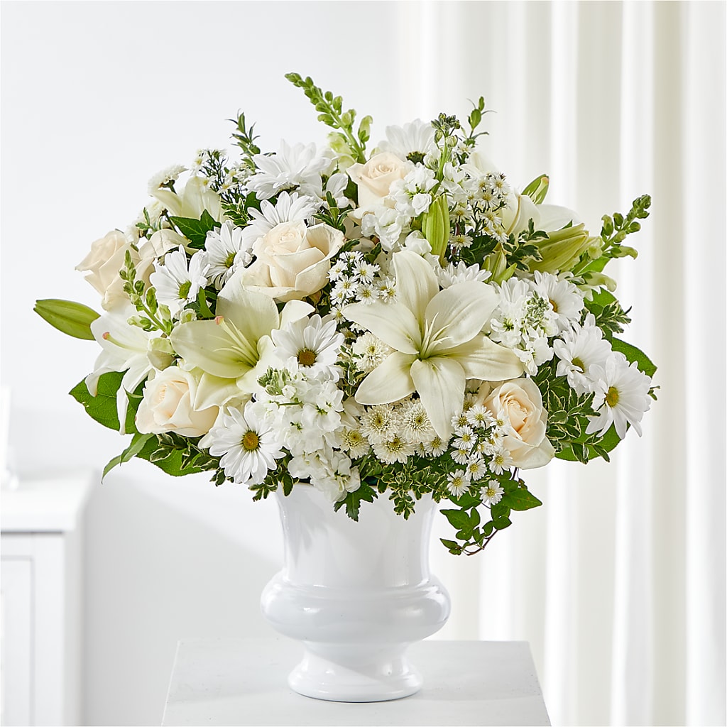 Uplifting Urn Arrangement – North Shore Weddings And Flowers, Kahuku HI
