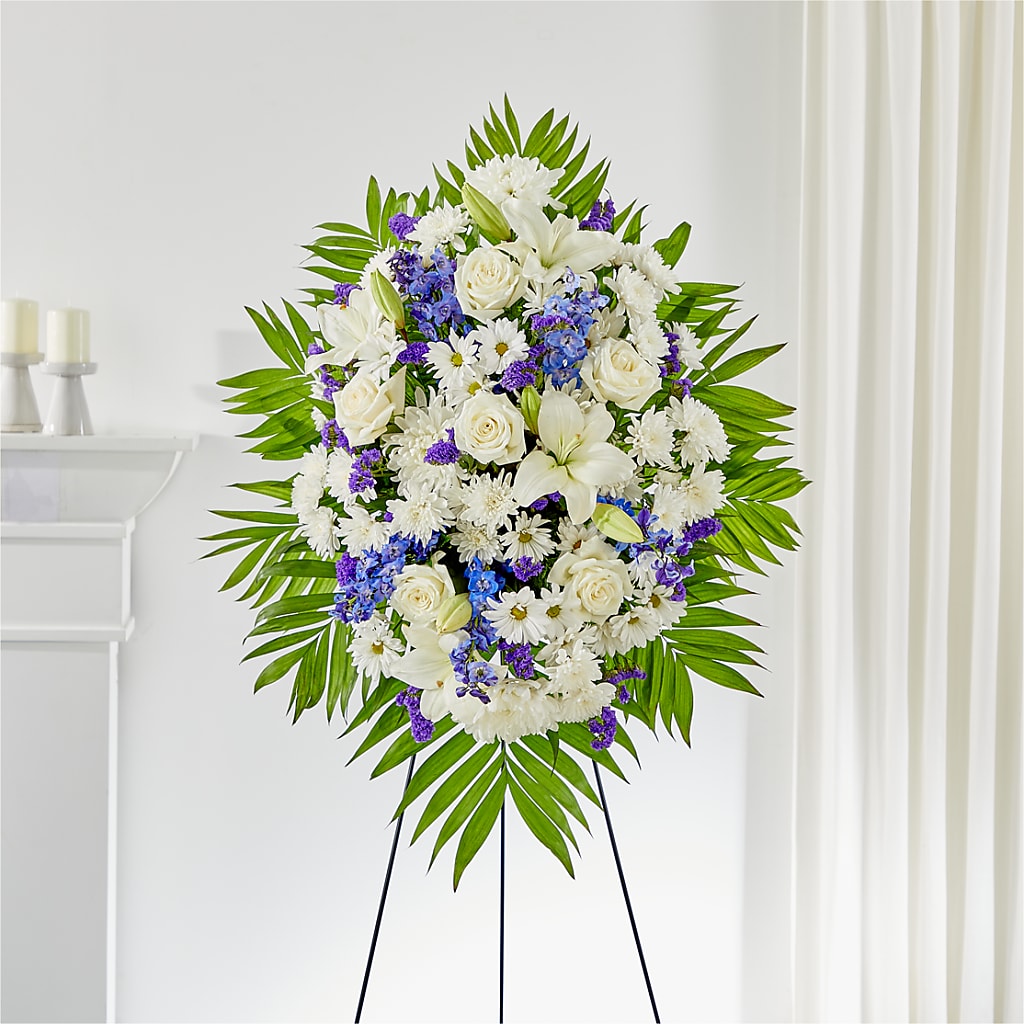At Rest Standing Spray – North Shore Weddings And Flowers, Kahuku HI