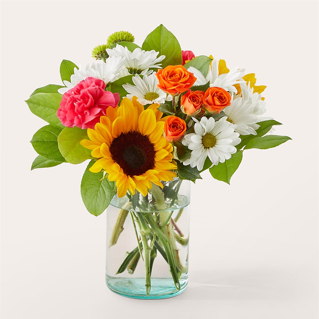 Sun-drenched Blooms Bouquet – North Shore Weddings And Flowers, Kahuku HI
