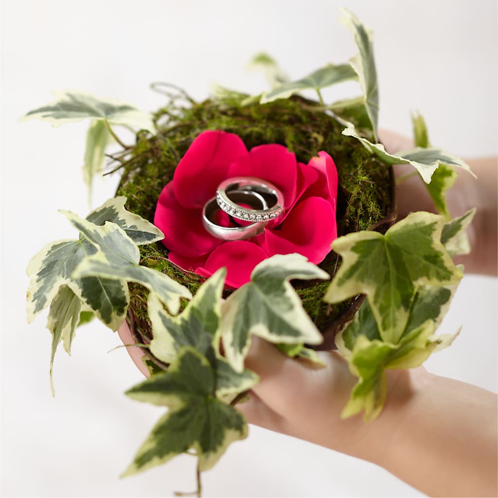 Lila Rose Ring Nest – North Shore Weddings And Flowers, Kahuku HI