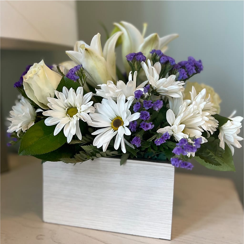 Beyond Blue Box Bouquet –  North Shore Weddings And Flowers, Kahuku HI