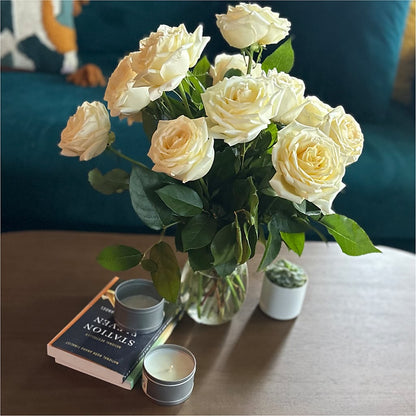 Long Stem Yellow Rose Bouquet –  North Shore Weddings And Flowers, Kahuku HI