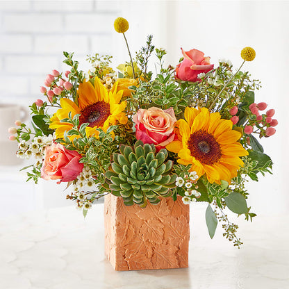 Sunflower Season Bouquet –  North Shore Weddings And Flowers, Kahuku HI