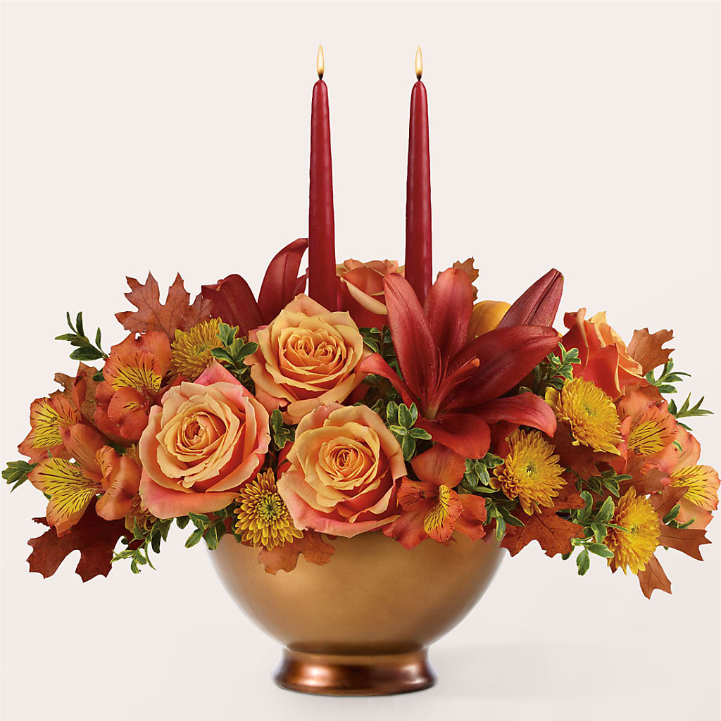 Harvest Table Centerpiece –  North Shore Weddings And Flowers, Kahuku HI