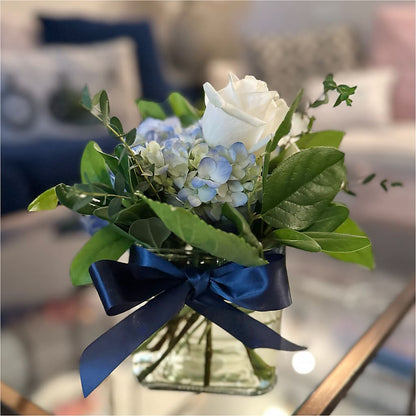 Sky Blue Delight Bouquet –  North Shore Weddings And Flowers, Kahuku HI