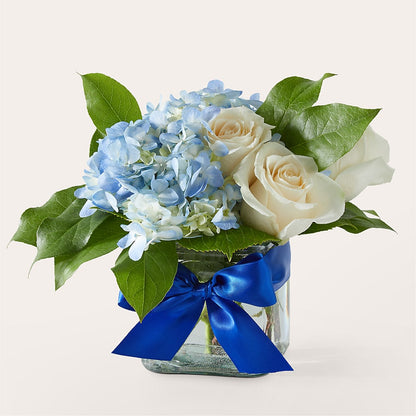 Sky Blue Delight Bouquet –  North Shore Weddings And Flowers, Kahuku HI