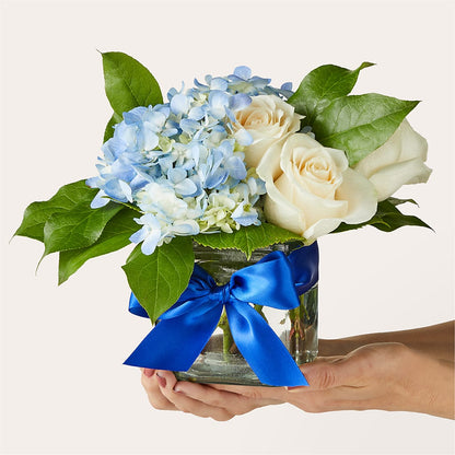 Sky Blue Delight Bouquet –  North Shore Weddings And Flowers, Kahuku HI