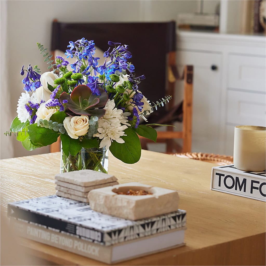 Cerulean Waves Bouquet –  North Shore Weddings And Flowers, Kahuku HI