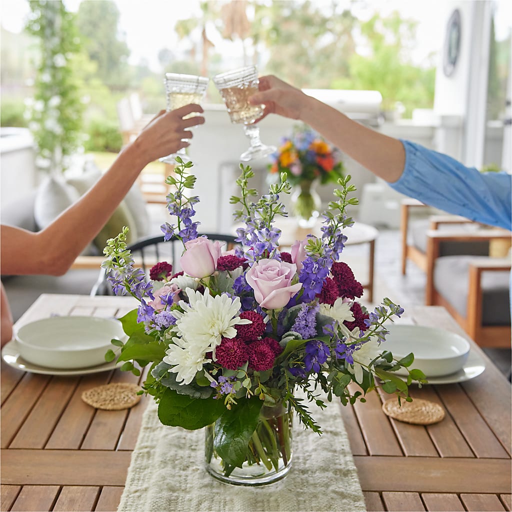 Violet Frost Bouquet –  North Shore Weddings And Flowers, Kahuku HI