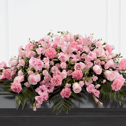 Garden of Comfort Casket Spray (Standard) –  North Shore Weddings And Flowers, Kahuku HI