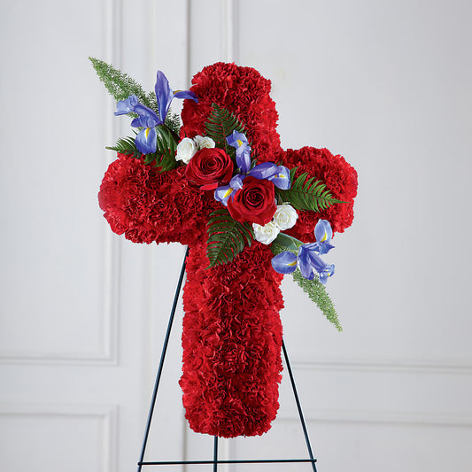 Faithful Hero Floral Cross –  North Shore Weddings And Flowers, Kahuku HI