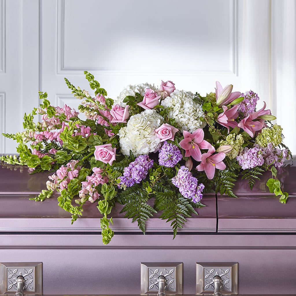 Life's Gratitude Casket Spray –  North Shore Weddings And Flowers, Kahuku HI