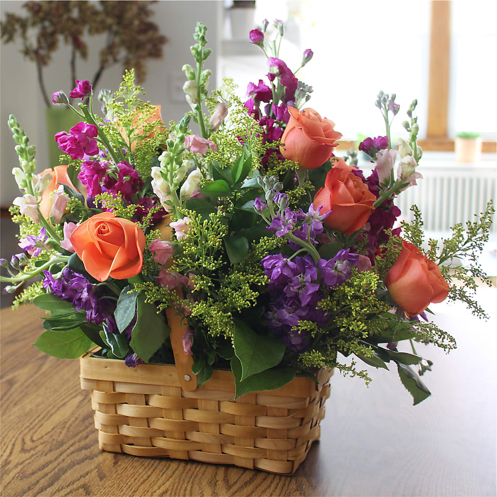 Garden of Life Basket –  North Shore Weddings And Flowers, Kahuku HI