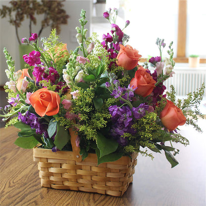 Garden of Life Basket –  North Shore Weddings And Flowers, Kahuku HI