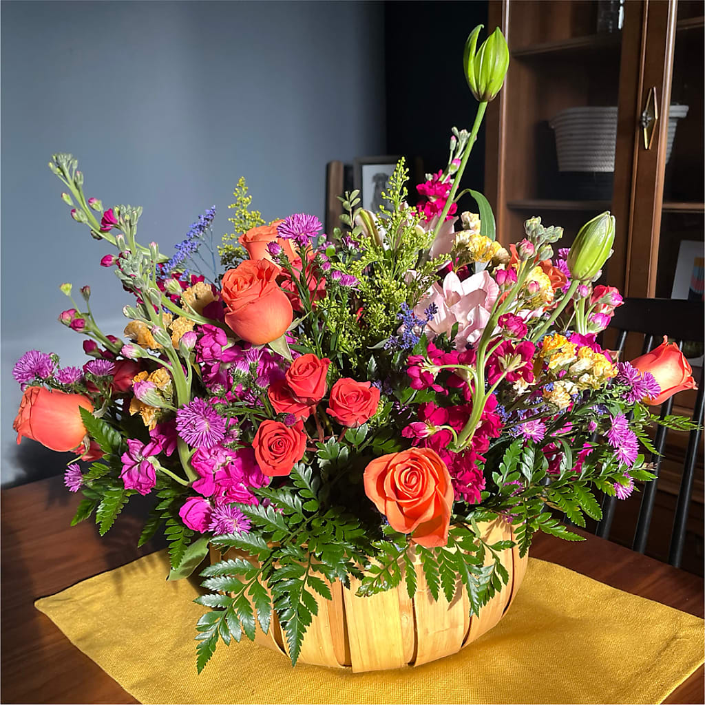 Garden of Life Basket –  North Shore Weddings And Flowers, Kahuku HI