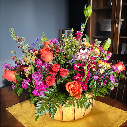 Garden of Life Basket –  North Shore Weddings And Flowers, Kahuku HI