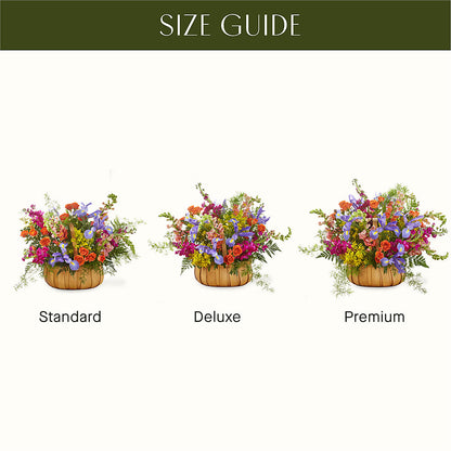 Garden of Life Basket –  North Shore Weddings And Flowers, Kahuku HI