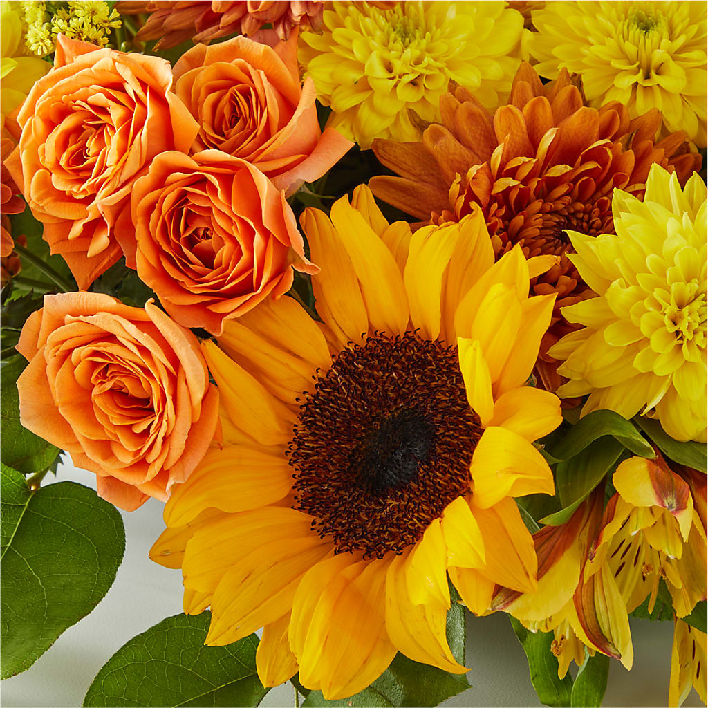Autumn Harmony Centerpiece –  North Shore Weddings And Flowers, Kahuku HI