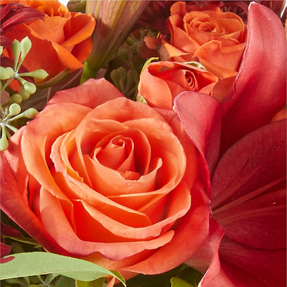 Crimson Leaves Bouquet –  North Shore Weddings And Flowers, Kahuku HI