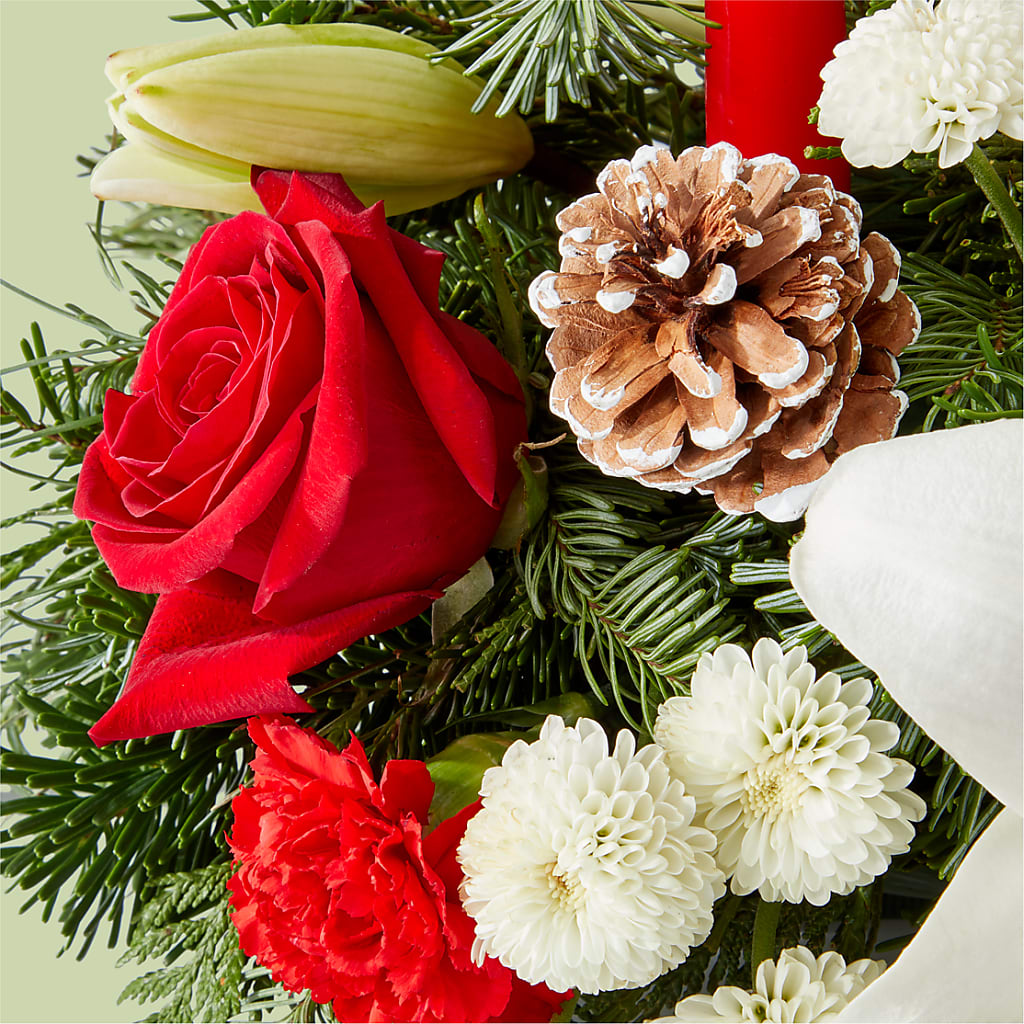 Seasonal Festivities Centerpiece –  North Shore Weddings And Flowers, Kahuku HI