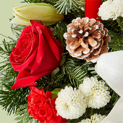 Seasonal Festivities Centerpiece –  North Shore Weddings And Flowers, Kahuku HI