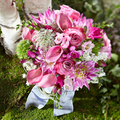 Pink Profusion Bouquet –  North Shore Weddings And Flowers, Kahuku HI