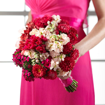 Pink Effervescence Bouquet –  North Shore Weddings And Flowers, Kahuku HI