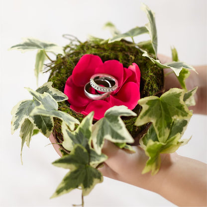 Lila Rose Ring Nest –  North Shore Weddings And Flowers, Kahuku HI