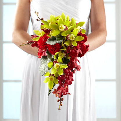 Elegant Orchid Bouquet –  North Shore Weddings And Flowers, Kahuku HI